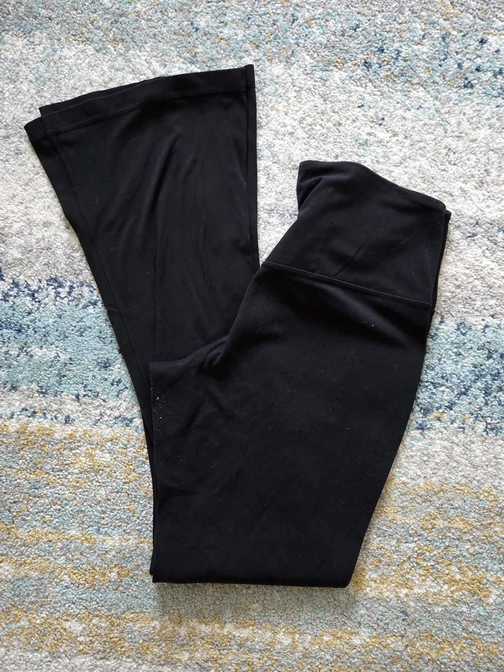lululemon athletica Black High-Rise Mini-flared Leggings - Picture 3 of 4